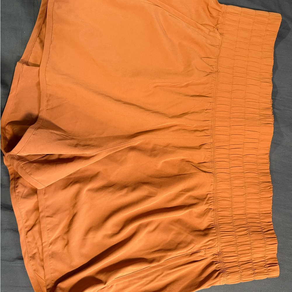Abercrombie & Fitch Orange Athletic Shorts